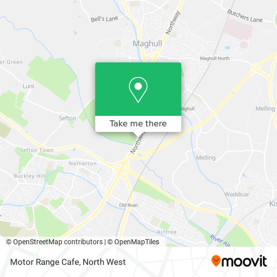 Motor Range Cafe map