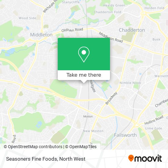 Seasoners Fine Foods map