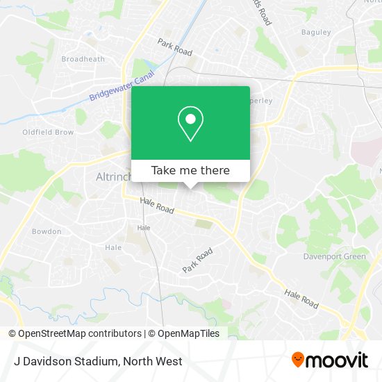 J Davidson Stadium map