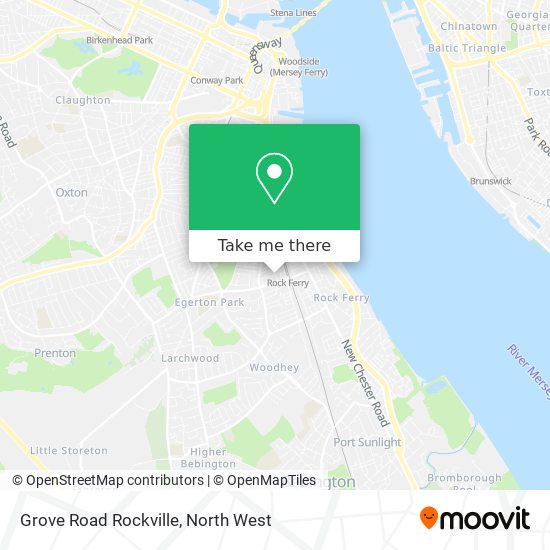 Grove Road Rockville map