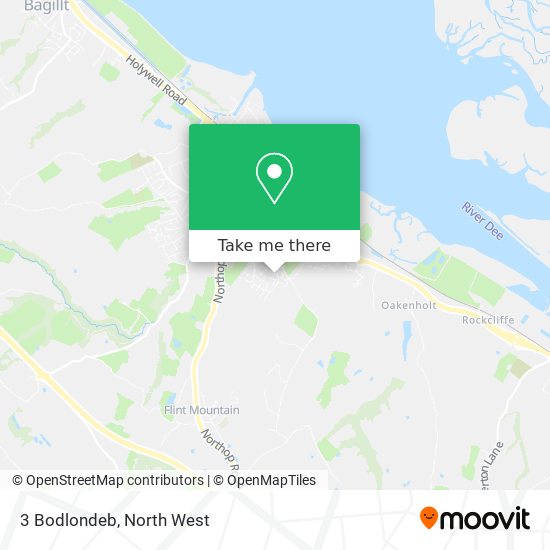 3 Bodlondeb map