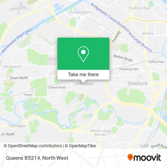 Queens B5214 map