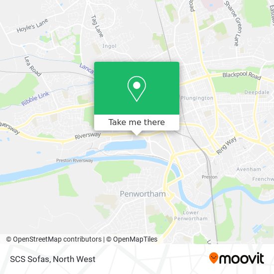 SCS Sofas map