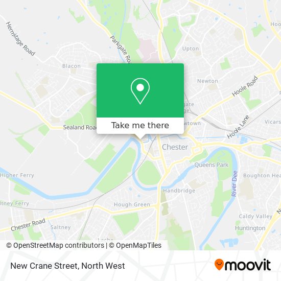 New Crane Street map