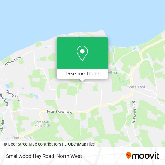 Smallwood Hey Road map