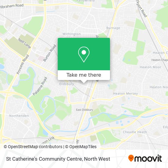 St Catherine's Community Centre map