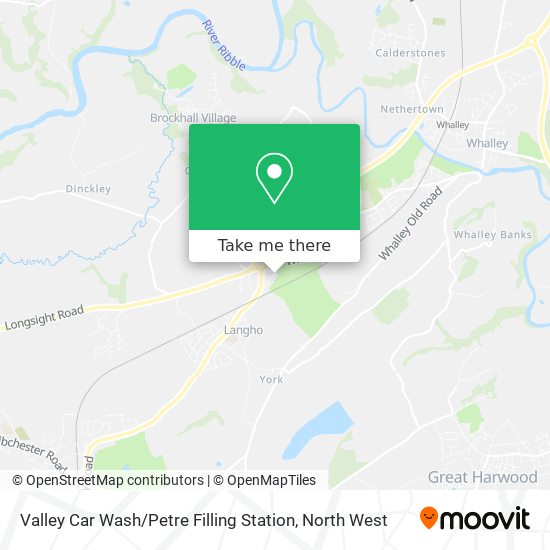 Valley Car Wash / Petre Filling Station map