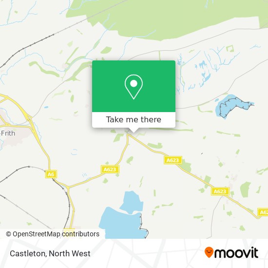 Castleton map