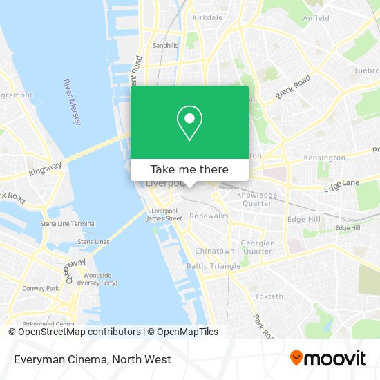 Everyman Cinema map