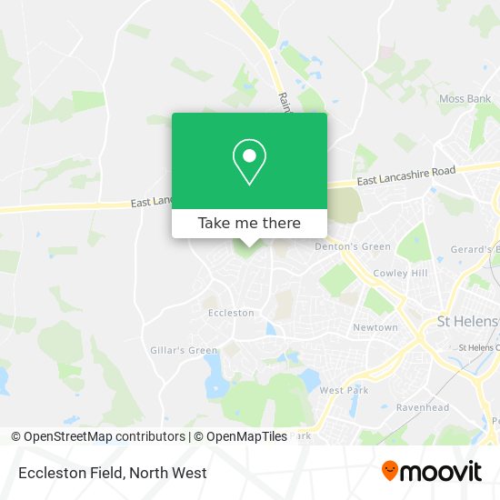Eccleston Field map