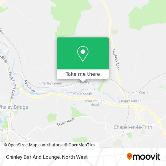 Chinley Bar And Lounge map