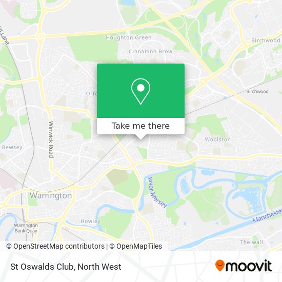 St Oswalds Club map