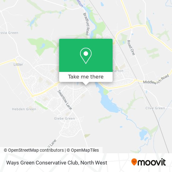 Ways Green Conservative Club map