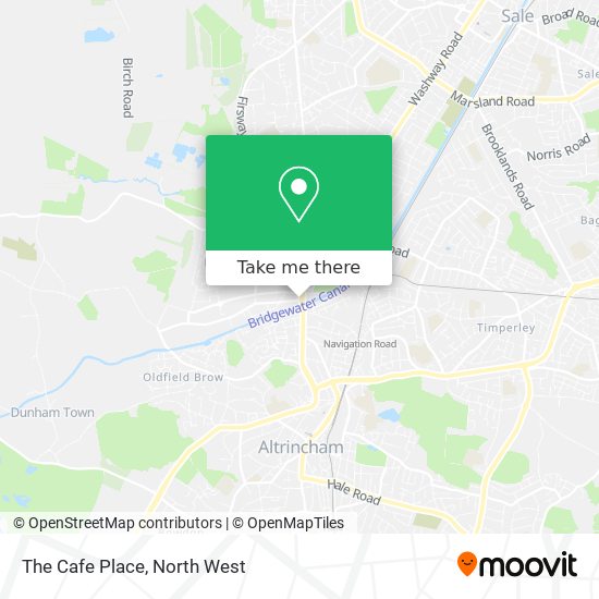 The Cafe Place map