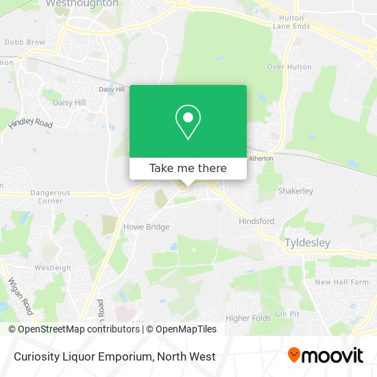 Curiosity Liquor Emporium map