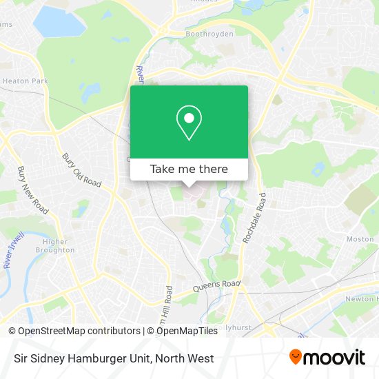 Sir Sidney Hamburger Unit map
