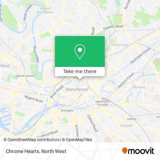 Chrome Hearts map