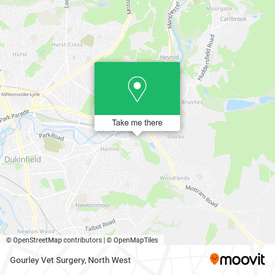 Gourley Vet Surgery map