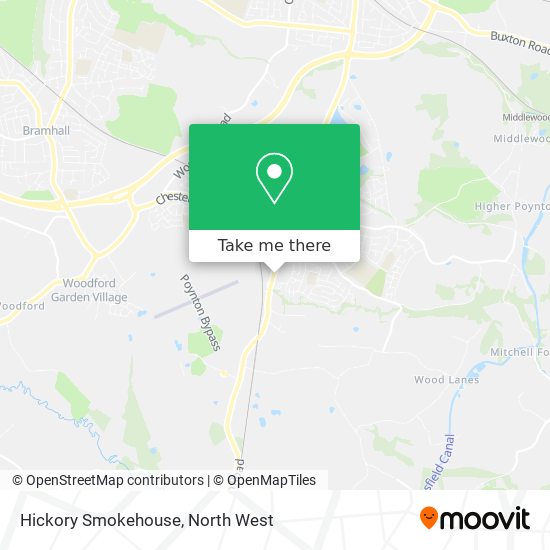 Hickory Smokehouse map