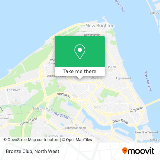 Bronze Club map