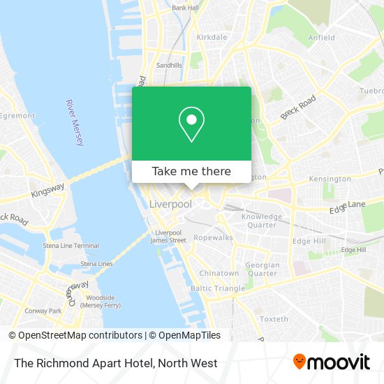 The Richmond Apart Hotel map