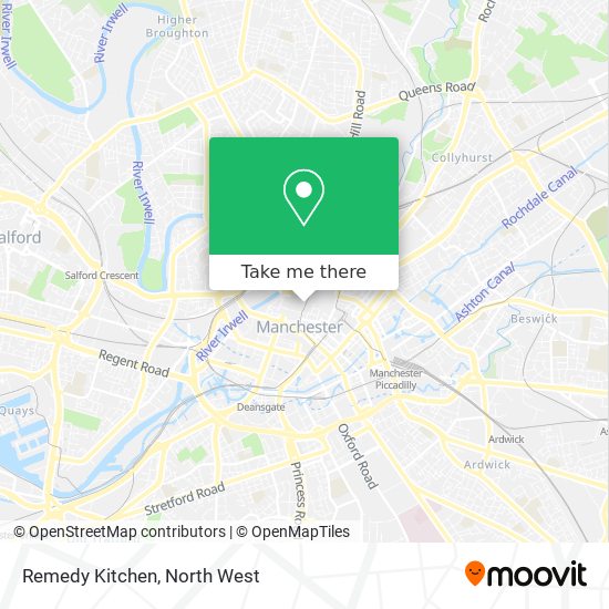 Remedy Kitchen map