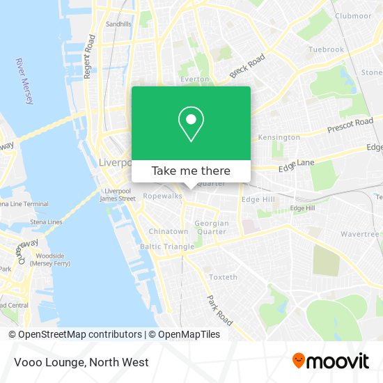 Vooo Lounge map