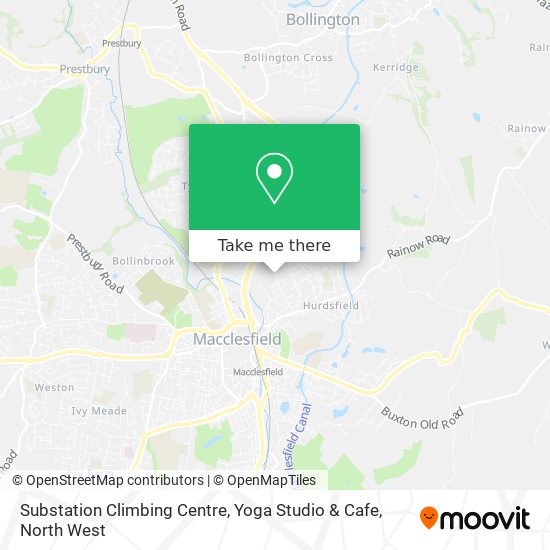 Substation Climbing Centre, Yoga Studio & Cafe map
