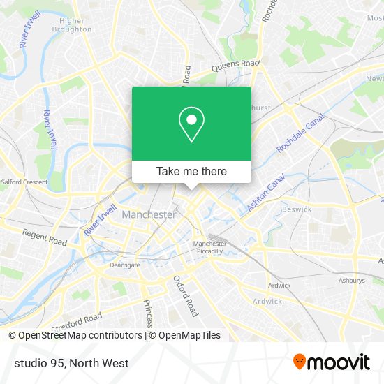 studio 95 map