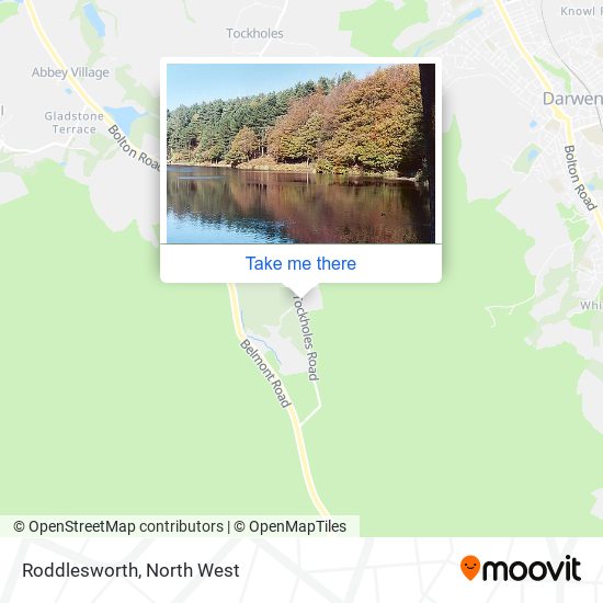 Roddlesworth map
