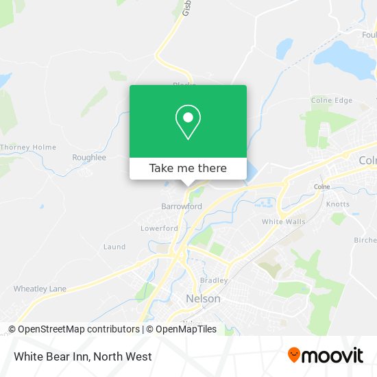 White Bear Inn map