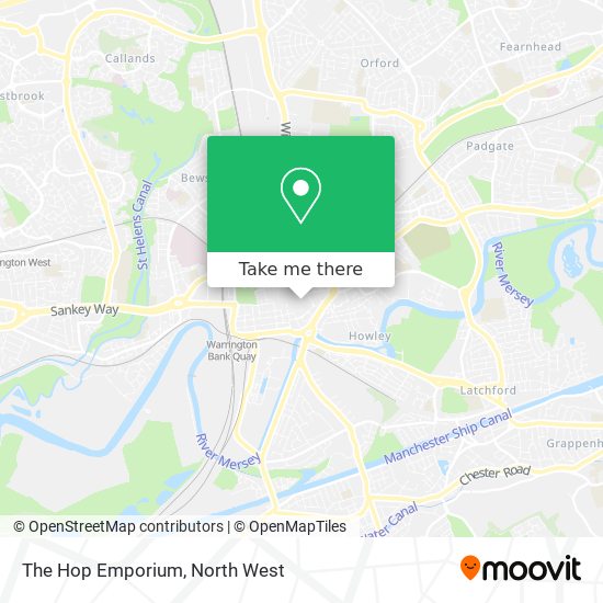 The Hop Emporium map