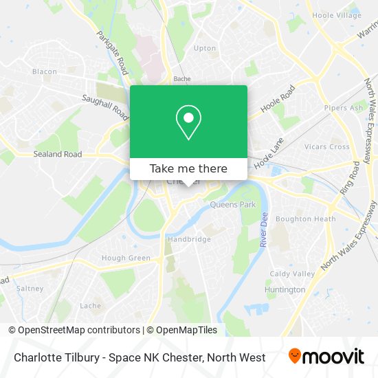 Charlotte Tilbury - Space NK Chester map
