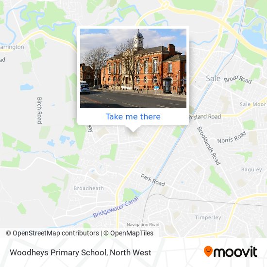 Woodheys Primary School map