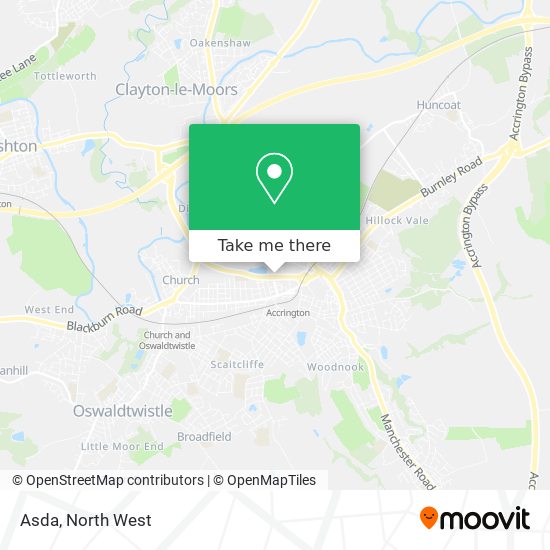 Asda map