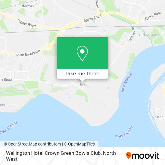 Wellington Hotel Crown Green Bowls Club map
