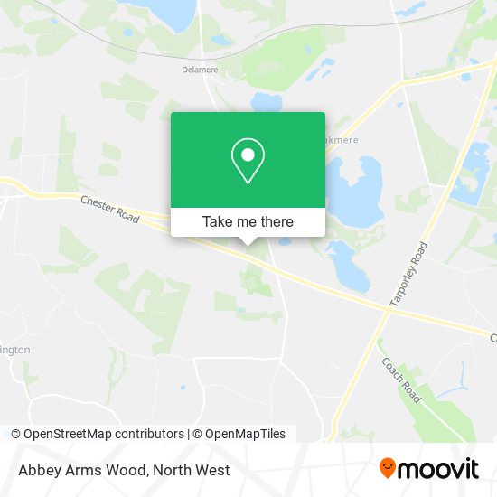 Abbey Arms Wood map
