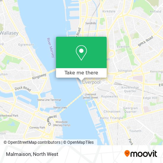Malmaison map