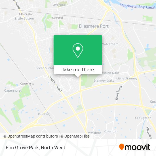 Elm Grove Park map