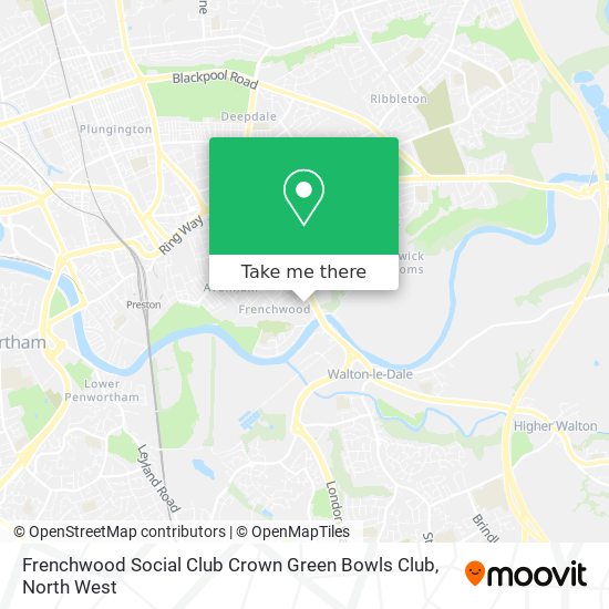 Frenchwood Social Club Crown Green Bowls Club map