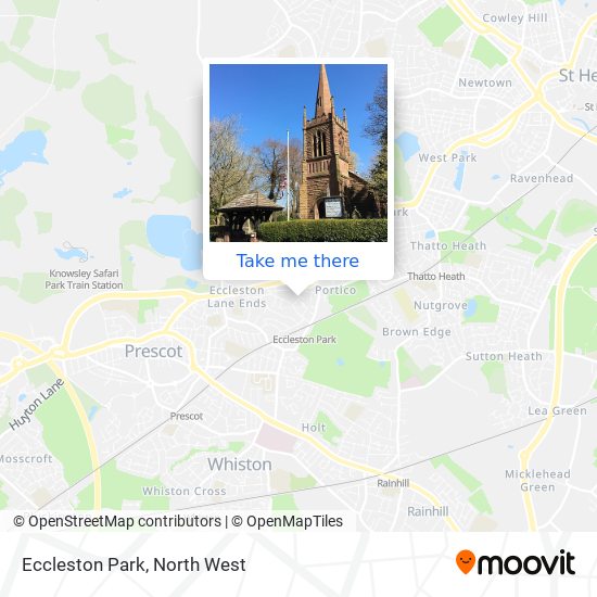 Eccleston Park map