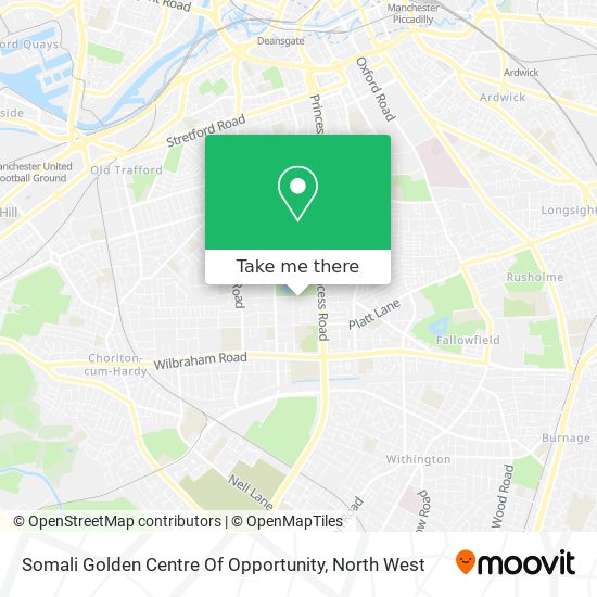 Somali Golden Centre Of Opportunity map