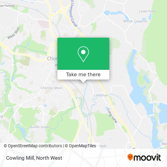 Cowling Mill map