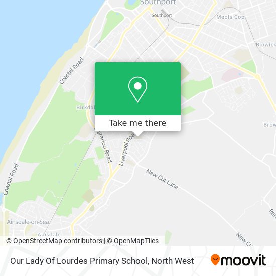 Our Lady Of Lourdes Primary School map