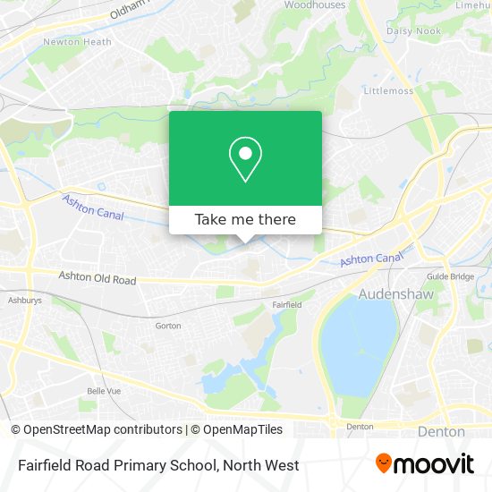 Fairfield Road Primary School map