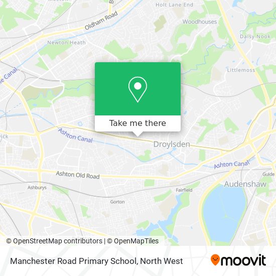 Manchester Road Primary School map