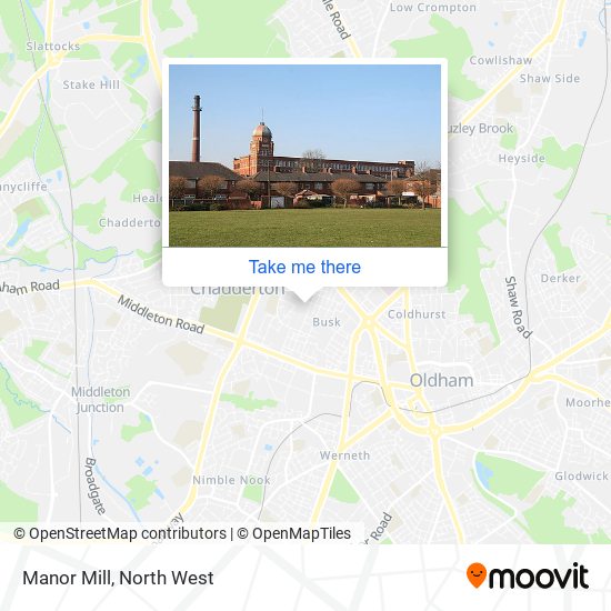 Manor Mill map