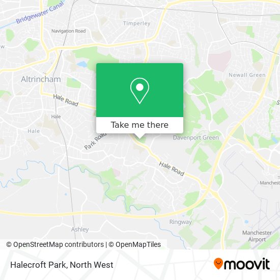 Halecroft Park map