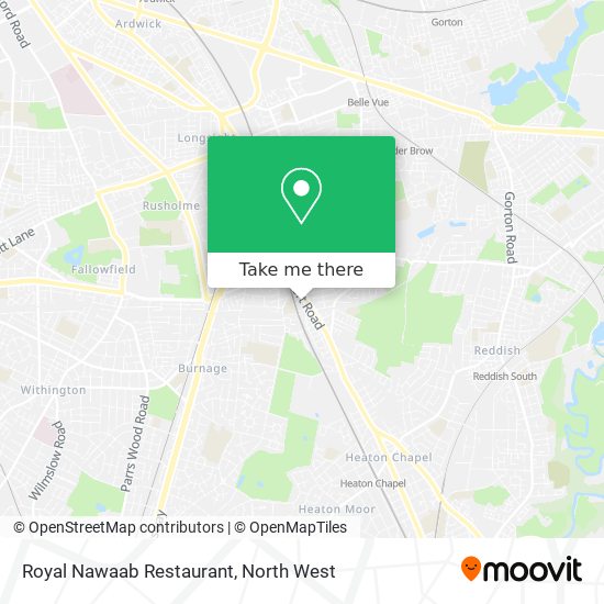 Royal Nawaab Restaurant map