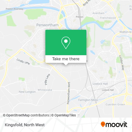 Kingsfold map